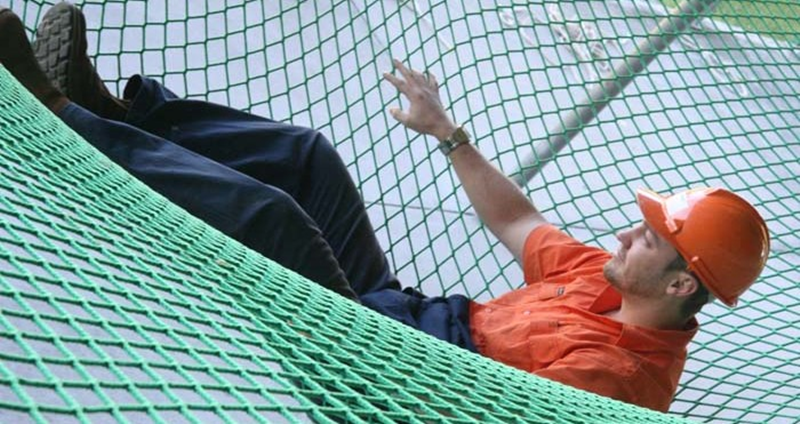 Construction Safety Nets for building sites by Jashuva Safety Nets